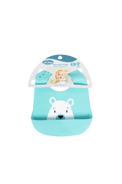 SEVİ BEBE Desenli Silikon Mama Önlüğü ürün görseli 1