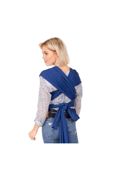 Sevi Bebe Bel Destekli Sling Lacivert - Resim 3