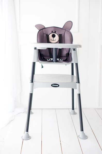 Yoyko Bear 3 in 1 Portatif Mama Sandalyesi ürün görseli 1