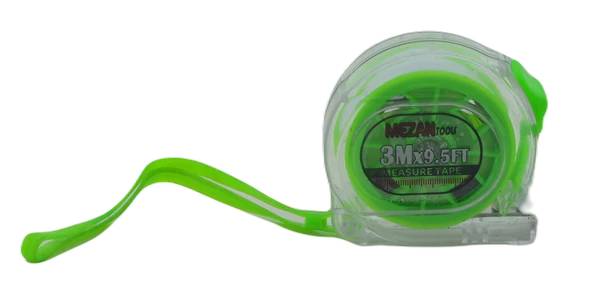 3m X 9.5ft 15mm Yeşil Metre - Resim 3