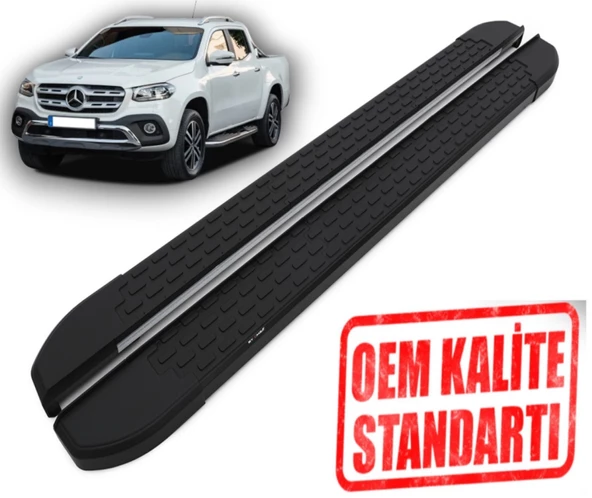 X-CLASS 2017 2018 2019 2020 2021 2022 2023 2024 ARACA ÖZEL NEVADA SİYAH YAN BASAMAK ürün görseli 1