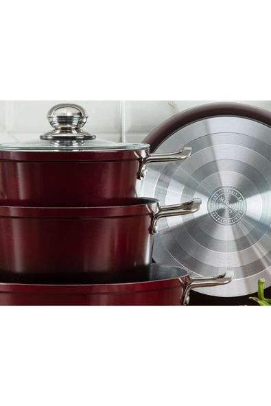 Titanium Professional Tencere Seti 7 Parça - Resim 2
