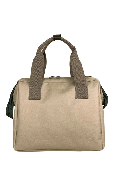 Stylo Beach Bag Termos Çanta - Bej - Resim 6
