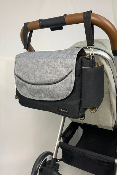 Bye Bye Stroller Bebek Arabası Çantası Gri ürün görseli 1
