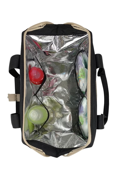 Stylo Beach Bag Termos Çanta - Siyah - Resim 3