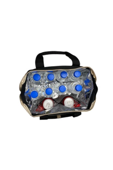 Stylo Beach Bag Termos Çanta - Siyah - Resim 8