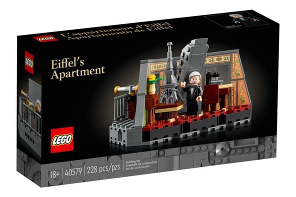 LEGO Icons 40579 Eiffel's Apartment ürün görseli 1