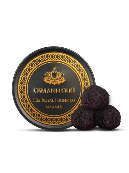 Osmanlı Oud Bakhoor 1525 His Royal Highness Maamul 40 Gr Buhur Tütsü ürün görseli 1