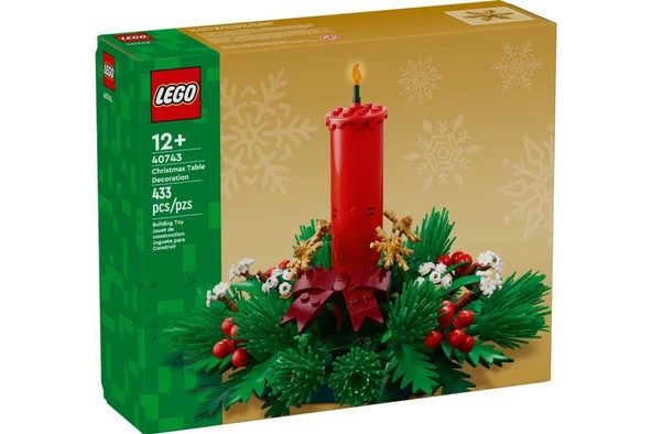 LEGO Seasonal 40743 Christmas Table Decoration ürün görseli 1