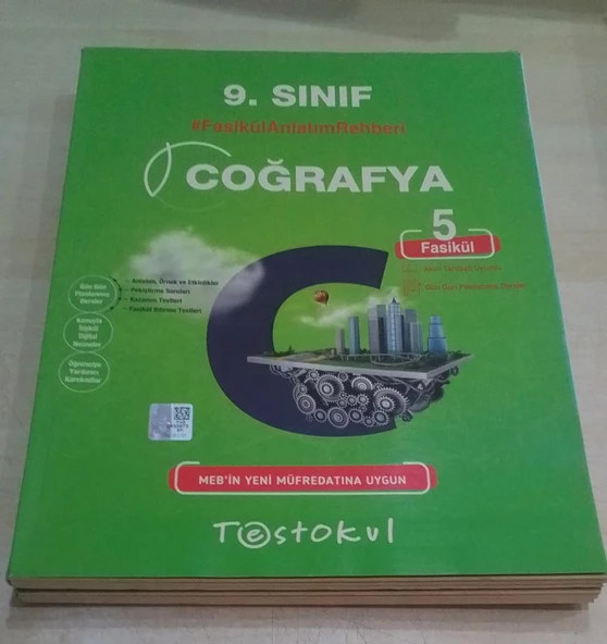 Test Okul Yayınları -  9. Sınıf Coğrafya Fasikül Anlatım Rehberi ürün görseli 1