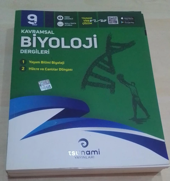 Tsunami Yayınları - 9.Sınıf Kavramsal Biyoloji Dergileri ( 2 Fasikül ) ürün görseli 1