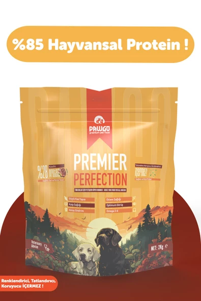 Pawgo Premier Perfection 2 Kg Kuzu Etli Yetişkin Köpek Maması ürün görseli 1
