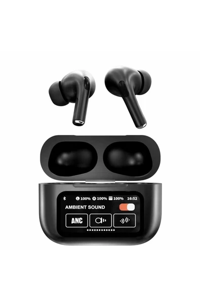 Inovaxis Dokunmatik Oled Ekranlı Türkçe Menü Uzaktan Selfie Kontrollü Anc İod Android Tws Bluetooth Kulaklık ürün görseli 1