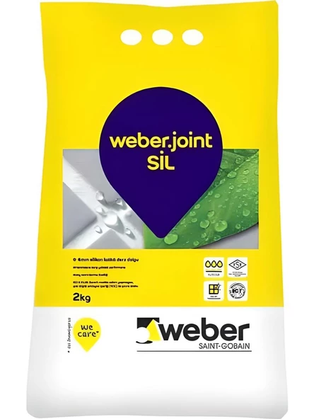 WEBER JOİNTSİL DERZ DOLGUSU 2 KG AÇIK GRİ 437 ürün görseli 1