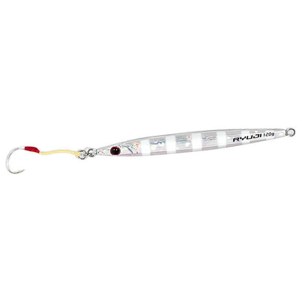 Ryuji Slim Jig 15.5cm 120gr Metal Jig Yem  Zebra Glow ürün görseli 1