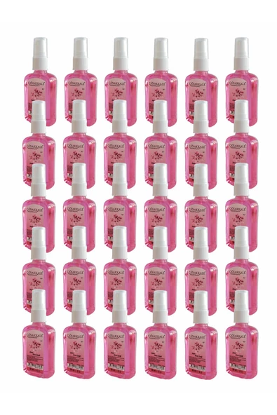 Japon Kiraz Çiçeği Kolonyası -50 ml Sprey - (PET ŞİŞE) 30 Adet ürün görseli 1