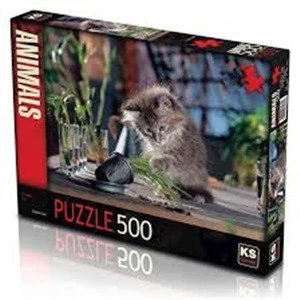 Ks Games Naughty Cat 500 Parça Puzzle - Resim 2