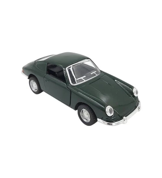 Nostaljik Metal Çek Bırak Araba Yeşil Kapılar Açılır ( 1/36 Ölçek ) Mod 2 ürün görseli 1