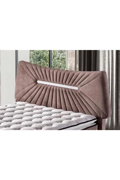 Belletto Tek Kişilik 120 cm Bella Kahverengi Başlık ürün görseli 1