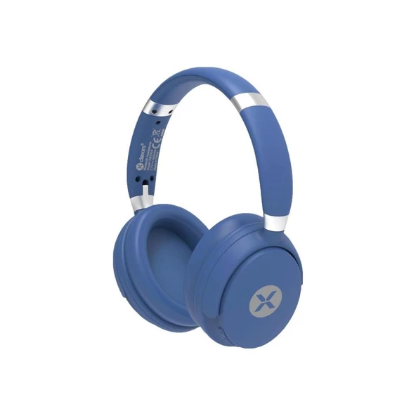 SC-301 Bluetooth 5.3 Kablosuz Kulaküstü Kulaklık - Mavi ürün görseli 1
