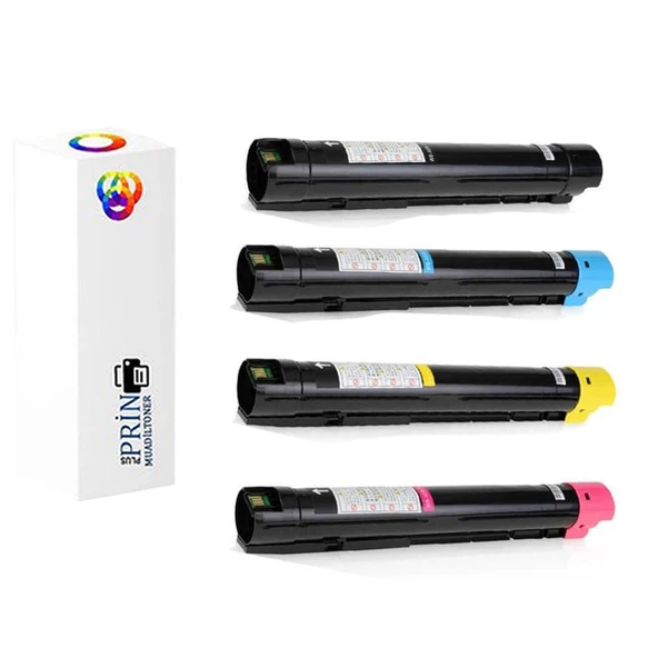 Xerox WorkCentre 7125 1 Set CMYK Muadil Toner ürün görseli 1