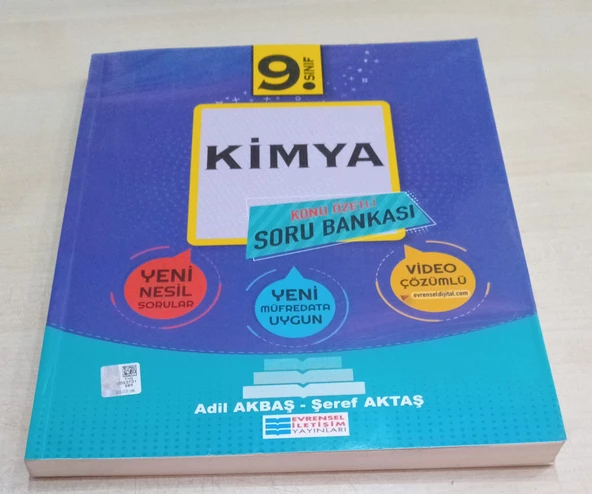 Evrensel İletişim Yayınları 9.Sınıf Kimya Soru Bankası ürün görseli 1