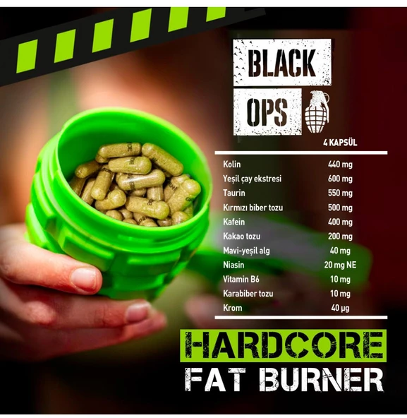 Grenade Black Ops 100 Kapsül - Resim 2
