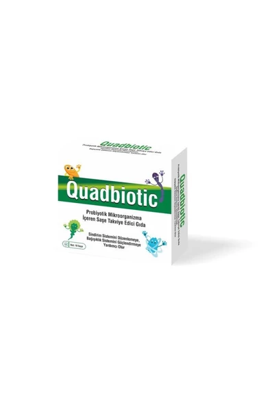 Quadbiotic Probiyotik 10 Saşe ürün görseli 1