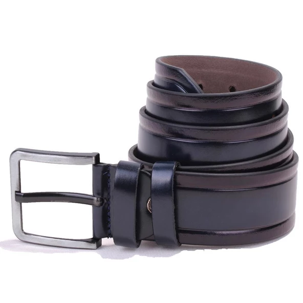 Dagoster DMK26-454 Lacivert 4.5 cm Suni Deri Erkek Kemer ürün görseli 1