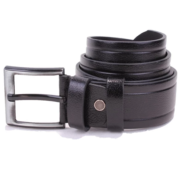 Dagoster DMK26-462DG Siyah 4.5 cm Hakiki Deri Erkek Kemer ürün görseli 1