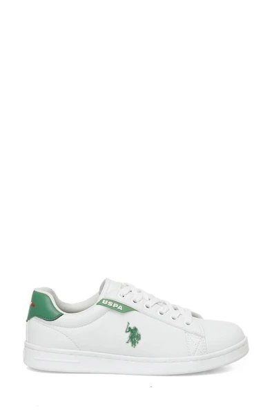 U.S. Polo Assn. COSTA WMN 4PR 101894701 Kadın Sneaker Ayakkabı Beyaz Yeşil 36-40 ürün görseli 1