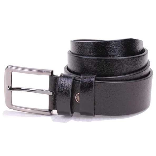 Dagoster DMK26-467DG Siyah 4 cm Hakiki Deri Erkek Kemer ürün görseli 1