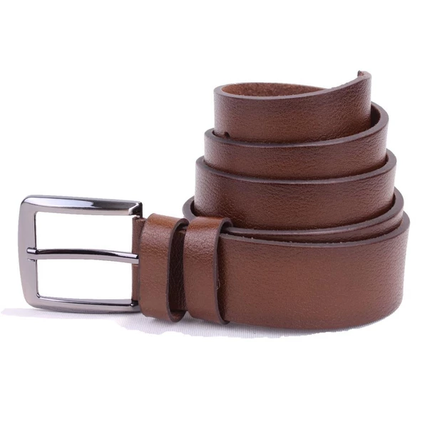 Dagoster DMK26-463DG Açık Kahve 4.5 cm Hakiki Deri Erkek Kemer ürün görseli 1