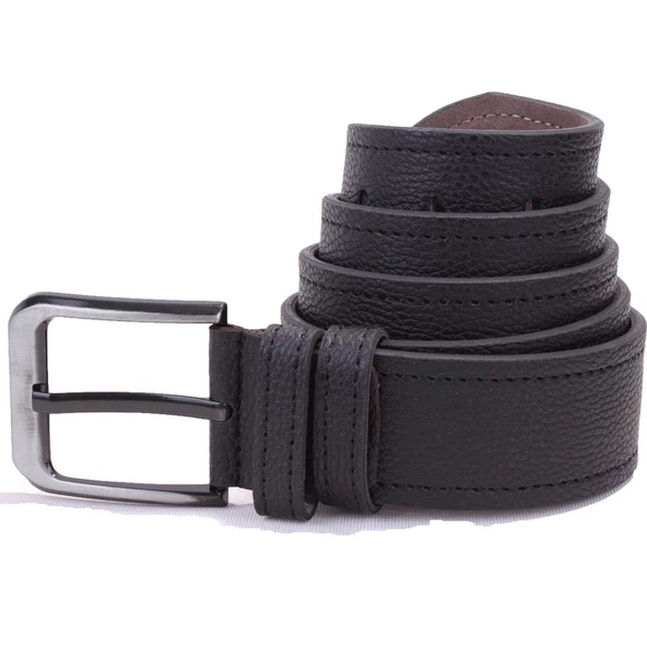 Dagoster DMK26-451 Siyah 4.5 cm Suni Deri Erkek Kemer ürün görseli 1
