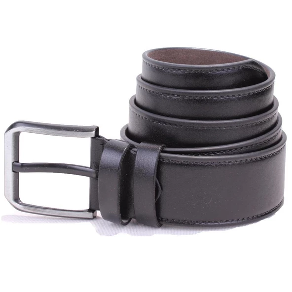 Dagoster DMK26-460 Siyah 4.5 cm Suni Deri Erkek Kemer ürün görseli 1