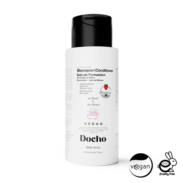 Docho Şampuan ve Krem - Delicate - Yavrular ve Hassas Deriler 300 ML ürün görseli 1