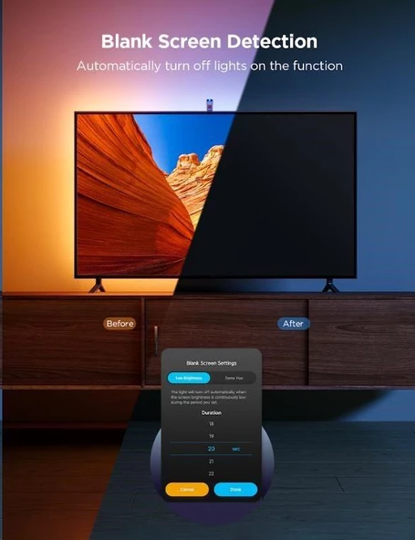 Govee Envisual TV Led 3 Lite 40-50 inc - Resim 6