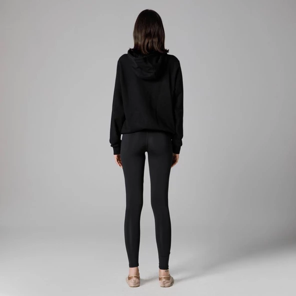 Ellesse Kapüşonlu Kadın Siyah Sweat EF201 - Resim 3