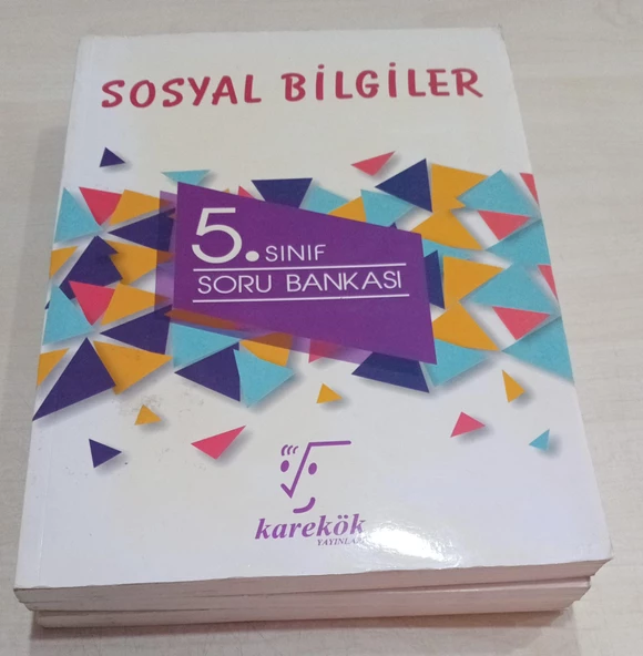KAREKÖK Yayınları  5.Sınıf  SOSYAL BİLGİLER SORU BANKASI ürün görseli 1