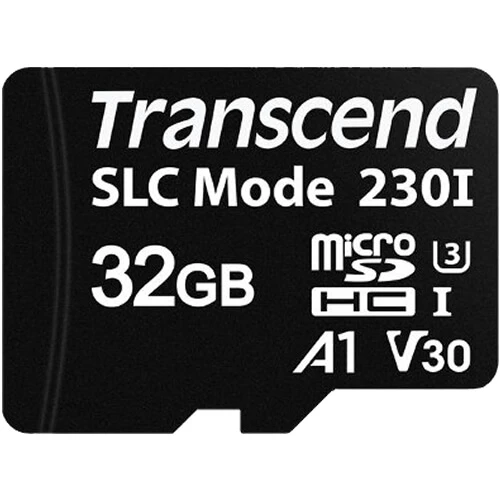TRANSCEND TS32GUSD230I 32GB Industrial Temp SDHC microSD Hafiza Karti ürün görseli 1