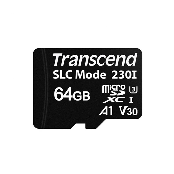 TRANSCEND 64GB Industrial Temp SDHC microSD Hafiza Karti ürün görseli 1