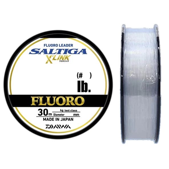 Daiwa Saltiga X Link FC 30m Leader Misina Kalınlık (mm) : 0,64mm ürün görseli 1