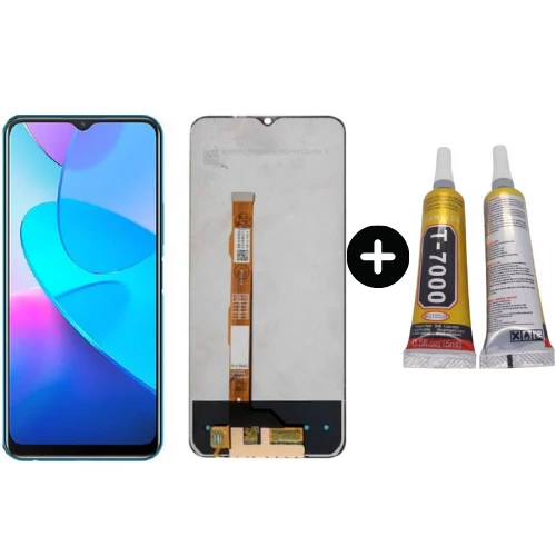 Vivo Y11s Uyumlu  Servis Lcd Ekran Dokunmatik + B7000 ürün görseli 1