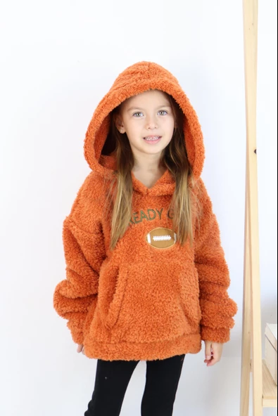 Unisex Welsoft Kapüşonlu Sweat - Resim 4