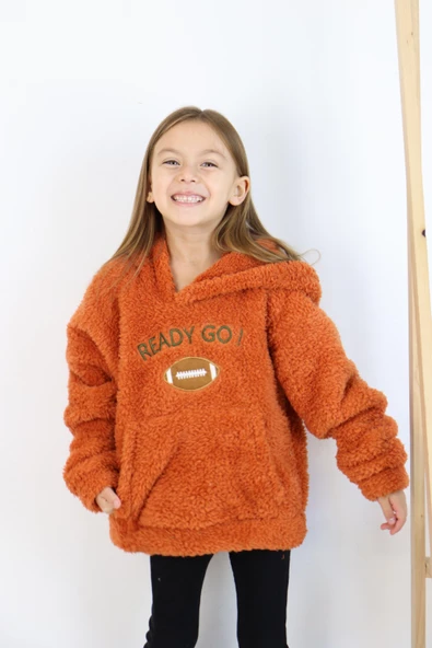 Unisex Welsoft Kapüşonlu Sweat - Resim 5