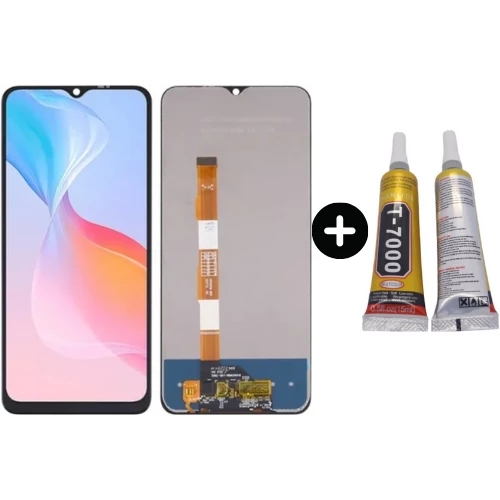 Vivo Y22s Uyumlu  HK Lcd Ekran Dokunmatik + B7000 ürün görseli 1