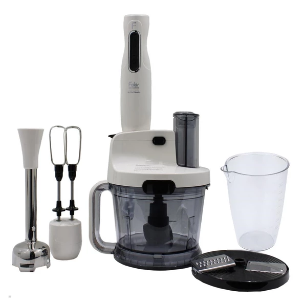 Fakir Mr.Chef Quadro Beyaz 1000 W Blender Set - Resim 2