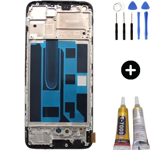 Realme 8 Pro Uyumlu  HK Lcd Ekran Dokunmatik + Montaj Seti ürün görseli 1
