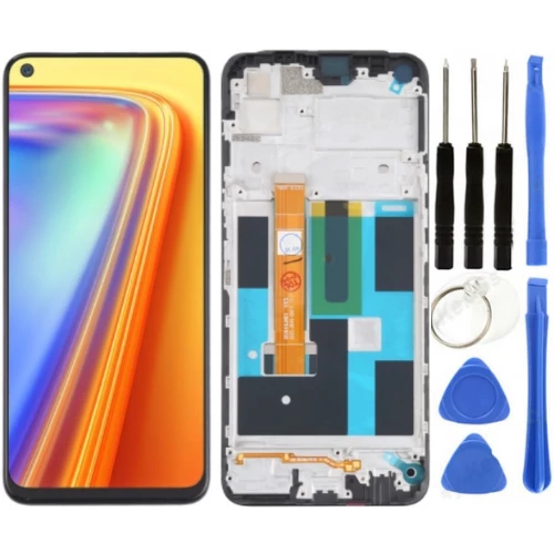 Realme 7 Uyumlu  A Kalite Lcd Ekran Dokunmatik + Tamir Seti ürün görseli 1