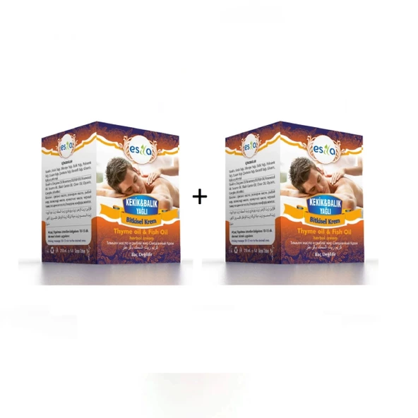 2 Adet Esila Kekik&balık Yağlı Krem 210+210ml ürün görseli 1